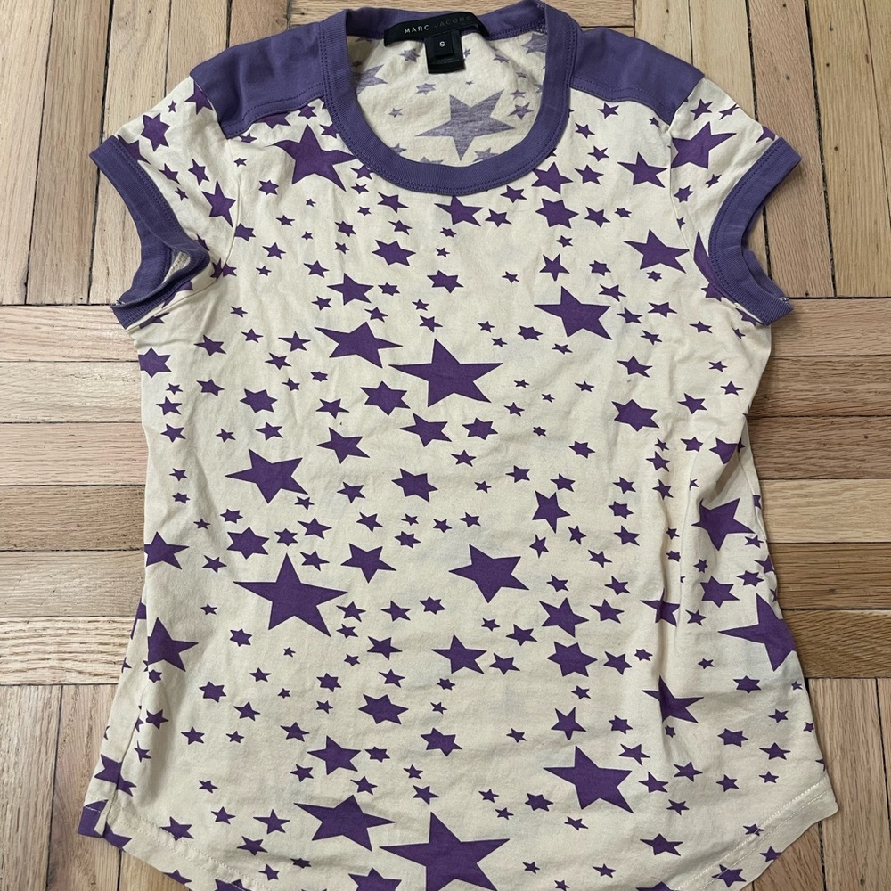 Marc jacobs star ringer tee